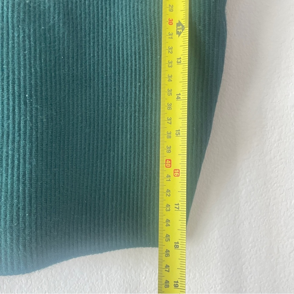 Abercrombie Green Ribbed Tank Top - Picture 3 of 4